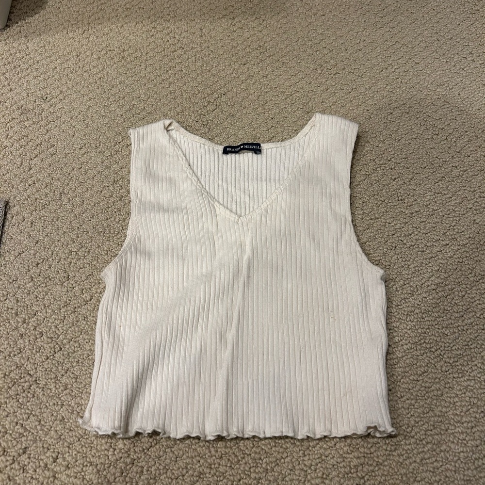 Brandy Melville Crop Knit Tank